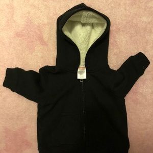 Baby Girls Gymboree Fleece Lined Hooded Sweatshirt